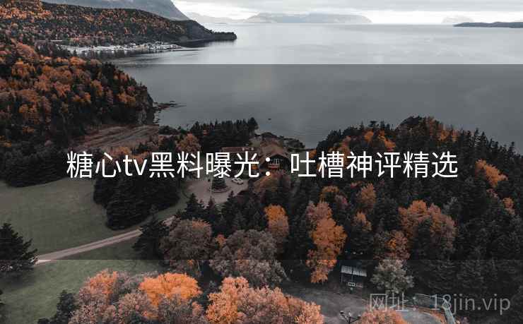 糖心tv黑料曝光：吐槽神评精选