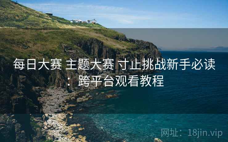 每日大赛 主题大赛 寸止挑战新手必读：跨平台观看教程