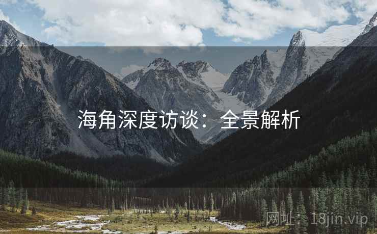 海角深度访谈：全景解析